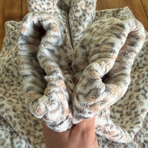 Abercrombie & Fitch Sherpa Full-Zip Jacket S - Picture 8 of 15